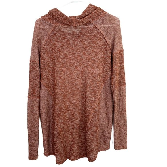 Free People Beatnik Hacci Cowl Neck Sweater Small - Picture 3 of 9